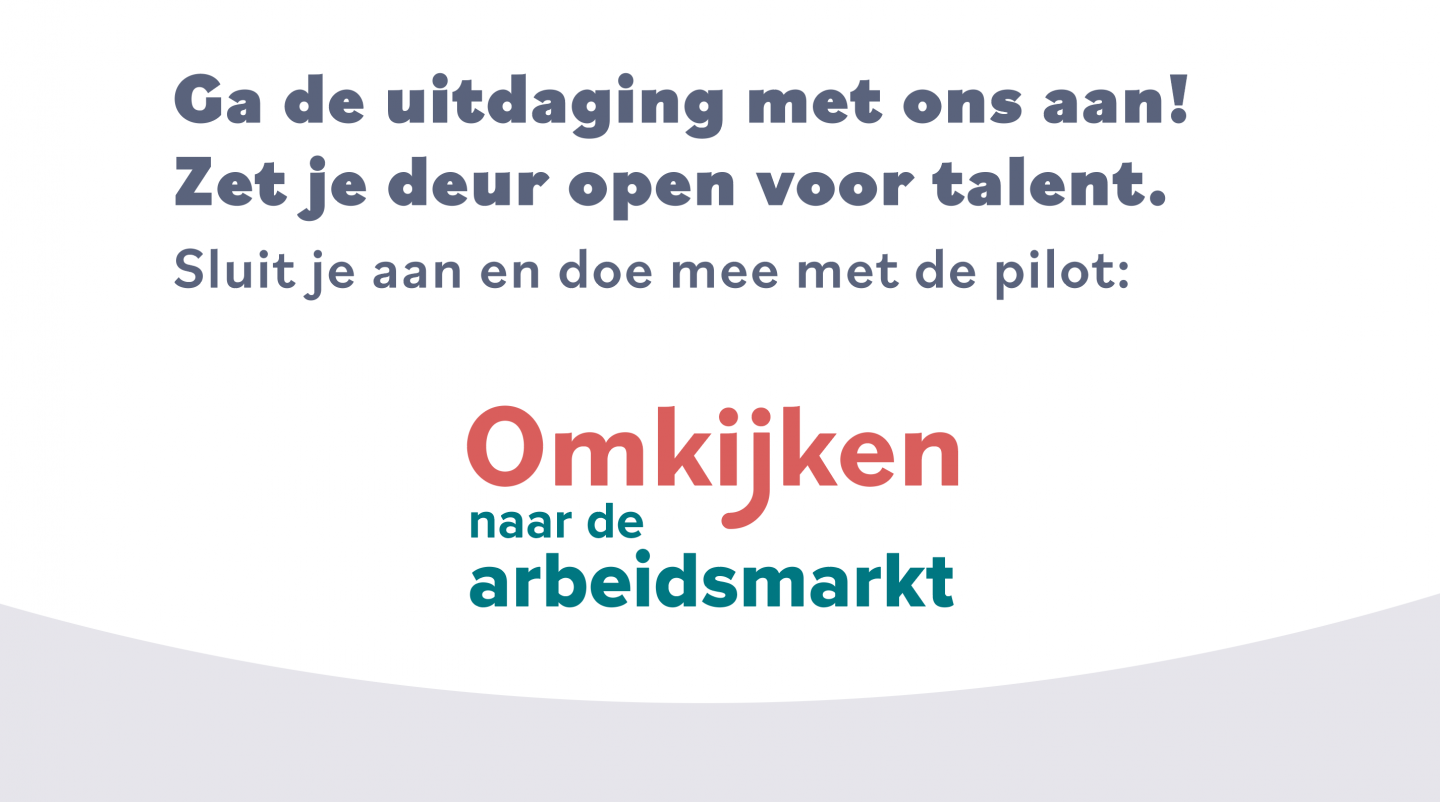 Omkijken naar de arbeidsmarkt Beeldmerk