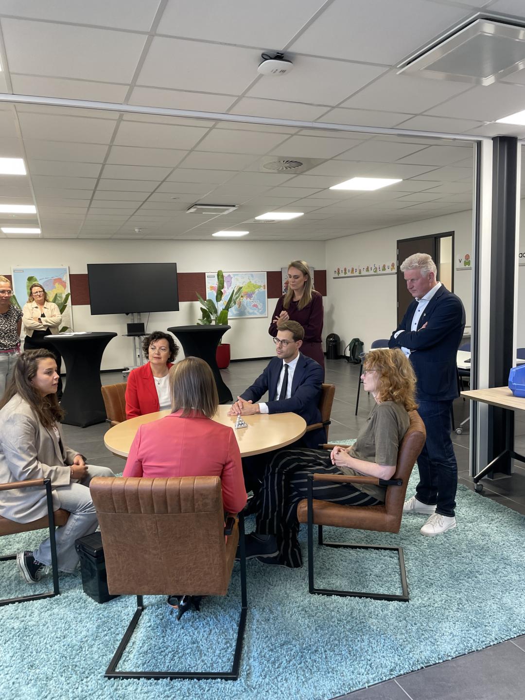 Staatssecretaris Nobel bezoekt Fijnder